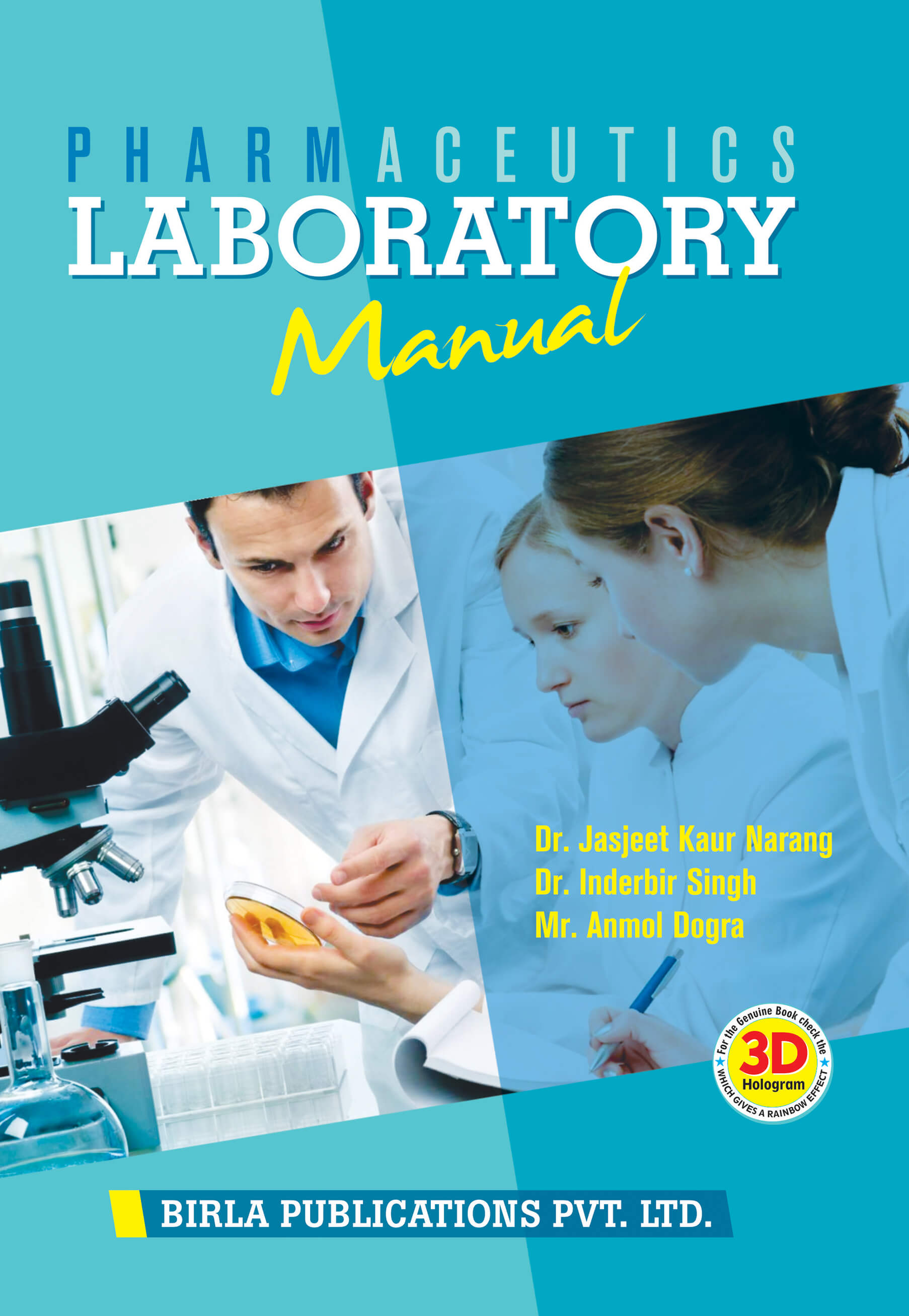 PHARMACEUTICS LABORATORY MANUAL || Birla Publications Pvt. Ltd.